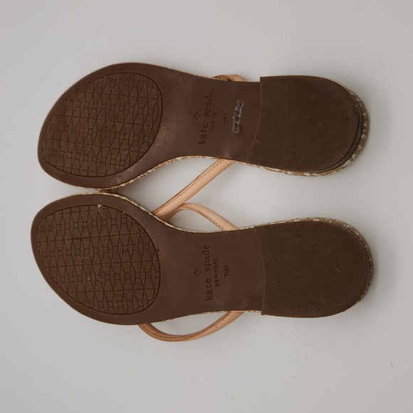 KATE SPADE Leather Flip Flip in Pink - Picture 3 of 4